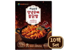 양념무뼈불닭발 400g 10개